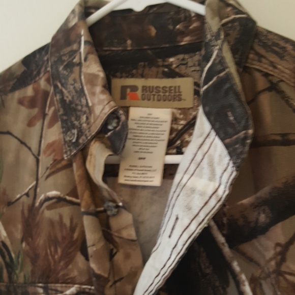 Camo button up - Picture 2 of 2